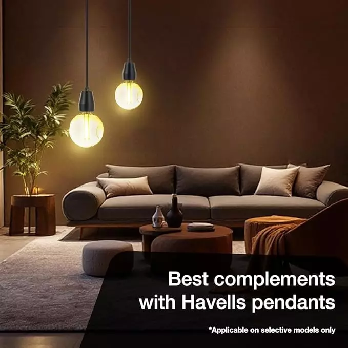 Havells 4 W Orion CG200E LED Lamp Clear E27 Base Cap and 1800 K, LHLDBQHC6G8R004