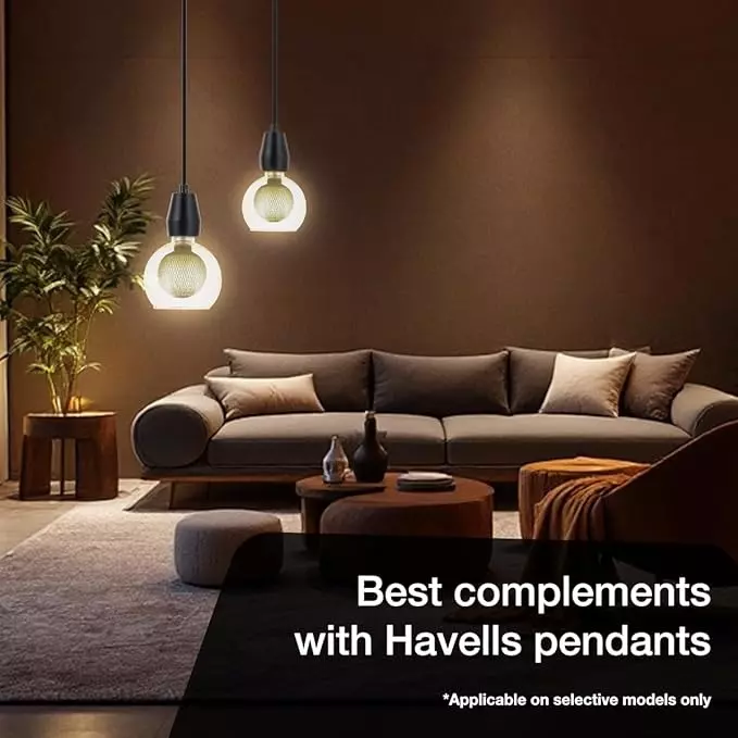 Havells 4 W Bloom G125 T20 MBD LED Lamp MBD E27 Base Cap and 2700 K, LHLDBBHB6C8R004
