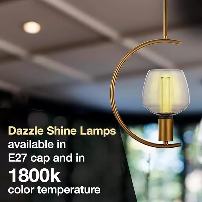 Havells 4 W Orion CG125 LED Lamp Smoke E27 Base Cap and 1800 K, LHLDBOHA6G8R004