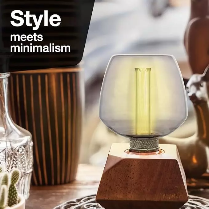 Havells 4 W Orion CG125 LED Lamp Smoke E27 Base Cap and 1800 K, LHLDBOHA6G8R004