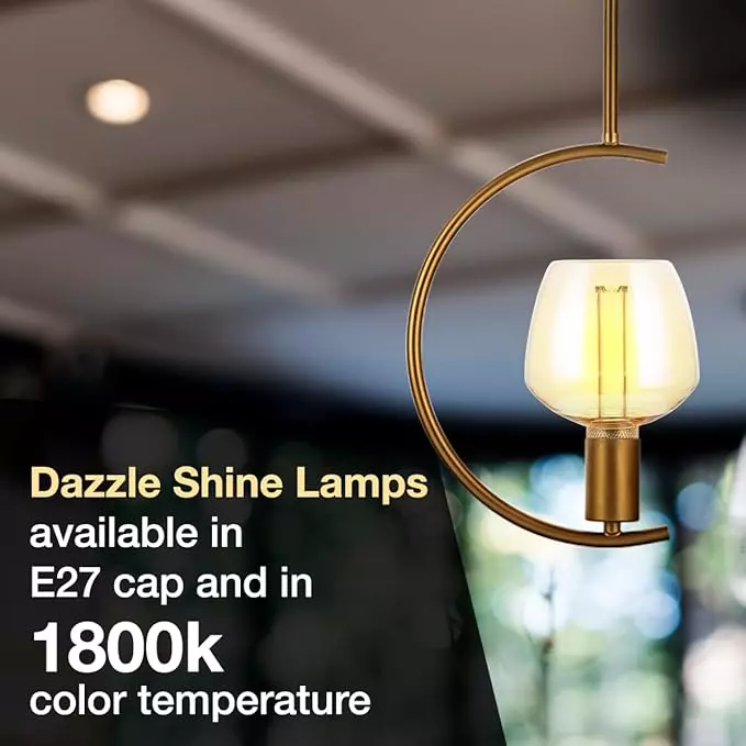 Havells 4 W Chimes CG125 LED Lamp Amber E27 Base Cap and 1800 K, LHLDBEHG6G8R004