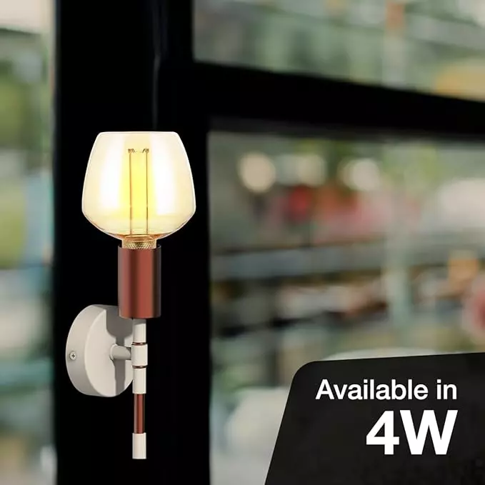 Havells 4 W Chimes CG125 LED Lamp Amber E27 Base Cap and 1800 K, LHLDBEHG6G8R004