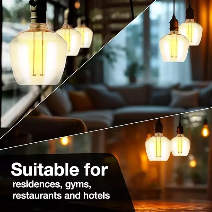 Havells 4 W Chimes CG125 LED Lamp Amber E27 Base Cap and 1800 K, LHLDBEHG6G8R004