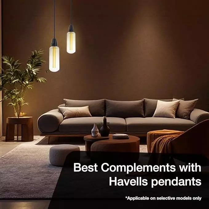 Havells 4 W Opulence T105P LED Lamp Clear E27 Base Cap and 6500 K, LHLDBKHC6L8R004