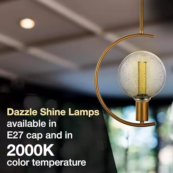 Havells 4 W Orion G125FC LED Lamp Smoke E27 Base Cap and 2000 K, LHLDBRHA6N8R004