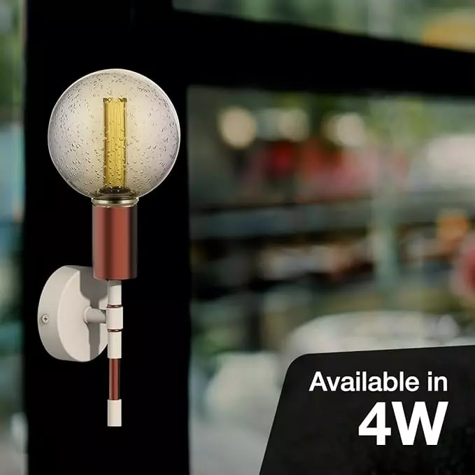 Havells 4 W Orion G125FC LED Lamp Smoke E27 Base Cap and 2000 K, LHLDBRHA6N8R004