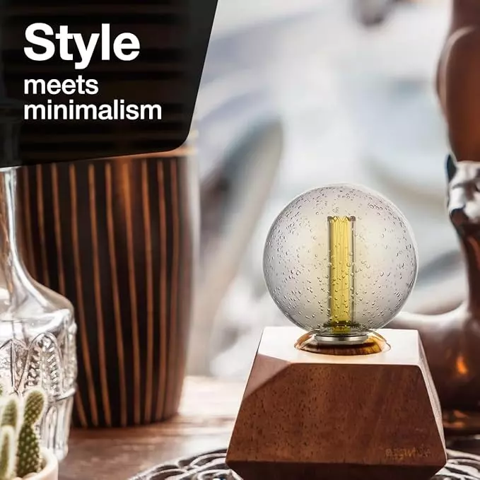 Havells 4 W Orion G125FC LED Lamp Smoke E27 Base Cap and 2000 K, LHLDBRHA6N8R004