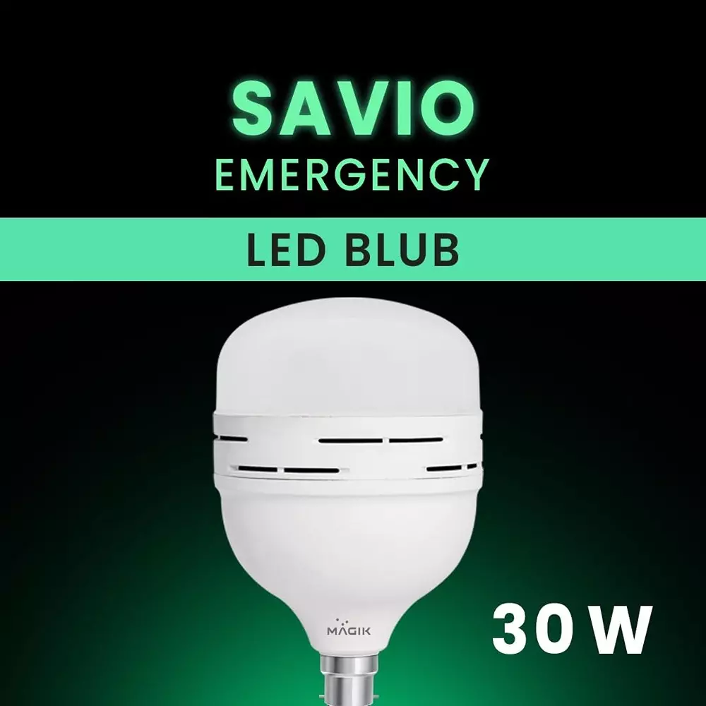 magik-30-w-savio-led-emergency-bulb-6500-k-color-temperature-b22-base-and-4-hours-battery-backup-time-lusv030c4529