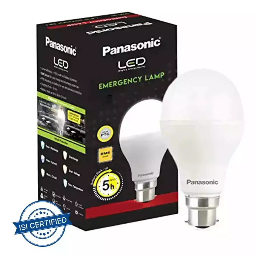 Panasonic Led Bulb Emergency 12 W Cool White, PBUM13127R1