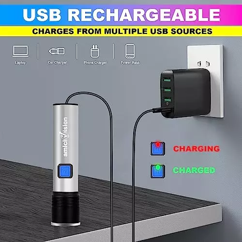 amicivision-usb-rechargeable-led-flashlight-4-modes-cycle-mount