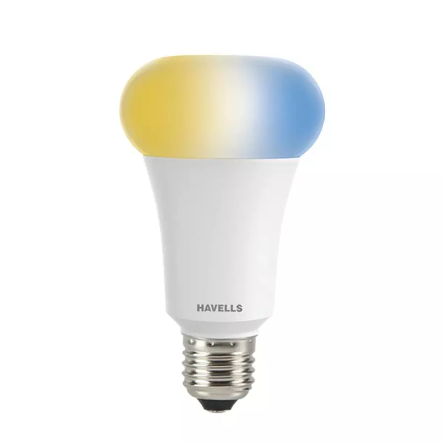 Havells Glamax 9 W Smart bulb E27 White 6500 K, LHLDAMHD3A8R009