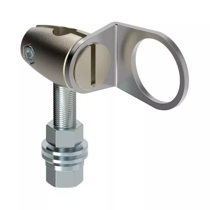 Banner Swivel Mount Lamp Lighting Mounting Bracket, 30 mm Fixing Hole Diameter, SMB30FA