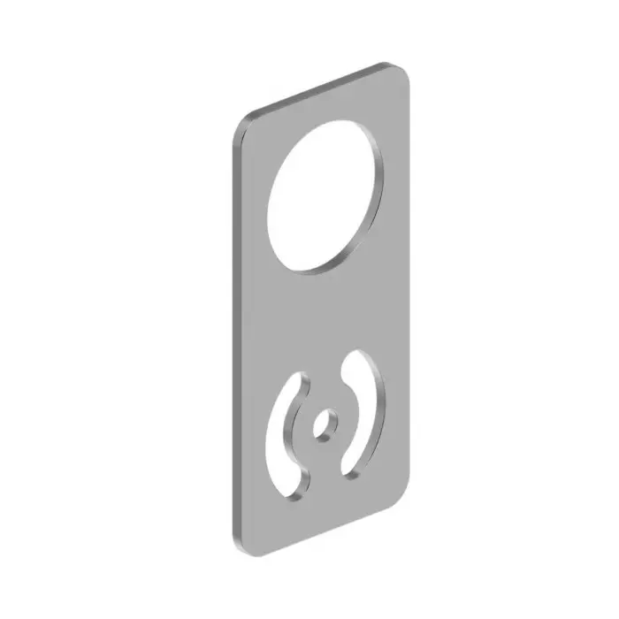 Banner Flat Lamp Lighting Mounting Bracket, 30 mm Fixing Hole Diameter, SMBAMS30P