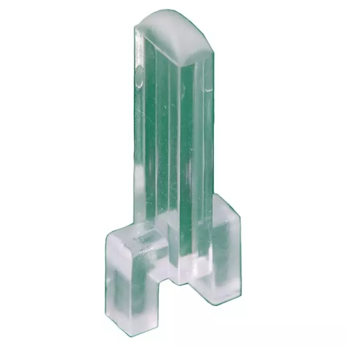 BIVAR PCB Mounted LED Light Pipe Clear Rectangle Lens, VLPR-24-650-2 (Pack of 20 Pcs)