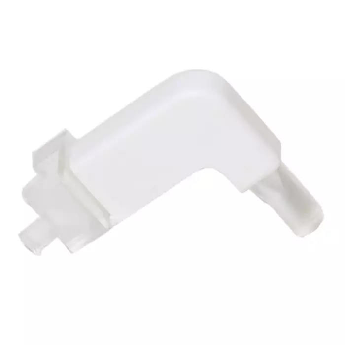 BIVAR PCB Mounted Right Angle LED Light Pipe Clear Flat Lens, RLP1-400-650 (Pack of 10 Pcs)