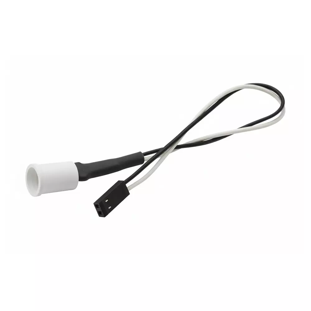 VCC LED Cable Assemblies Polyester (PBT) T-1 3/4 (5 mm) LED Size Black & White, CNX_410_220_X02_4_1_08