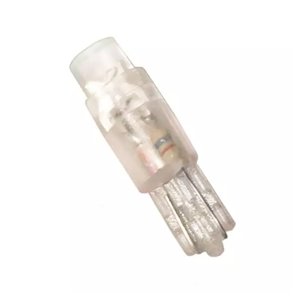 JKL COMPONENTS Single Color Based LEDs 15 mA If - Forward Current 24 V Vf - Forward Voltage White, LE-0509-01W