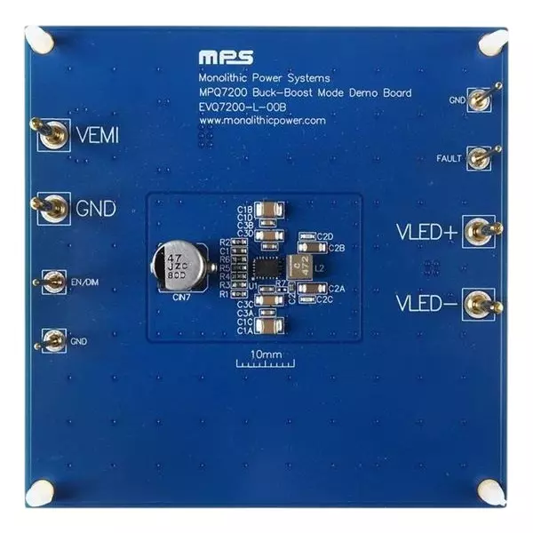 MPS MPQ7200A Series Evaluation Boards 6 to 20 V Operating Supply Voltage, EVQ7200A-L-00B