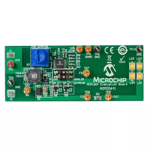 MICROCHIP Evaluation Boards 2.4 to 5.5 V Operating Supply Voltage, ADM00641