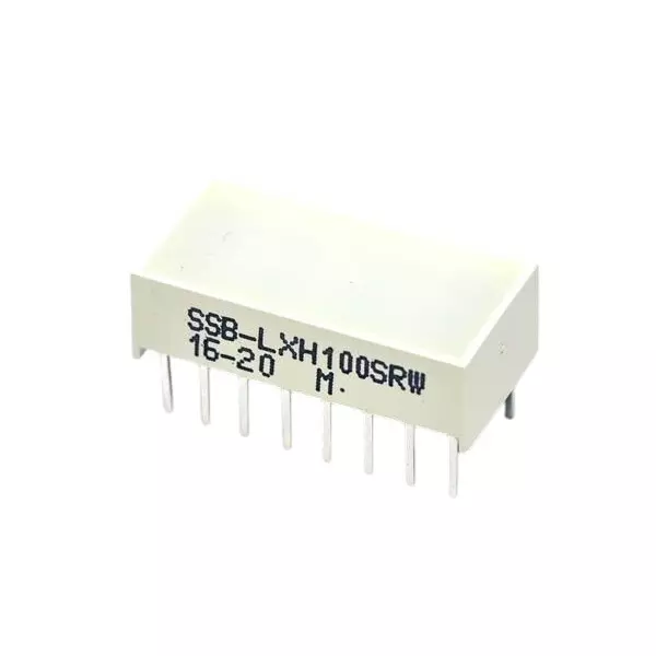 LUMEX LED Light Bars 150 mcd Luminous Intensity Red Illumination Color, SSB-LXH100SRW