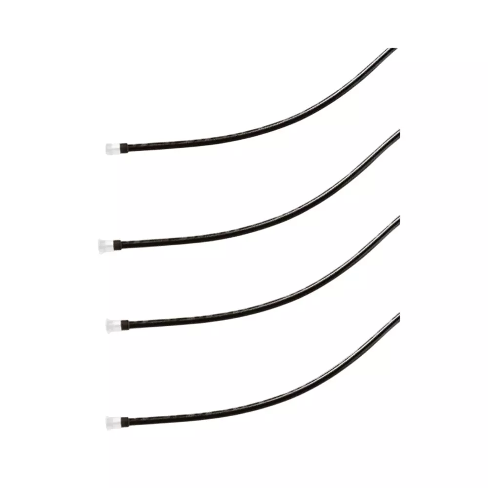 BIVAR Flexible Light Pipes Fiber Optic Vertical Orientation 88.9 mm Body Length, LC-3.5