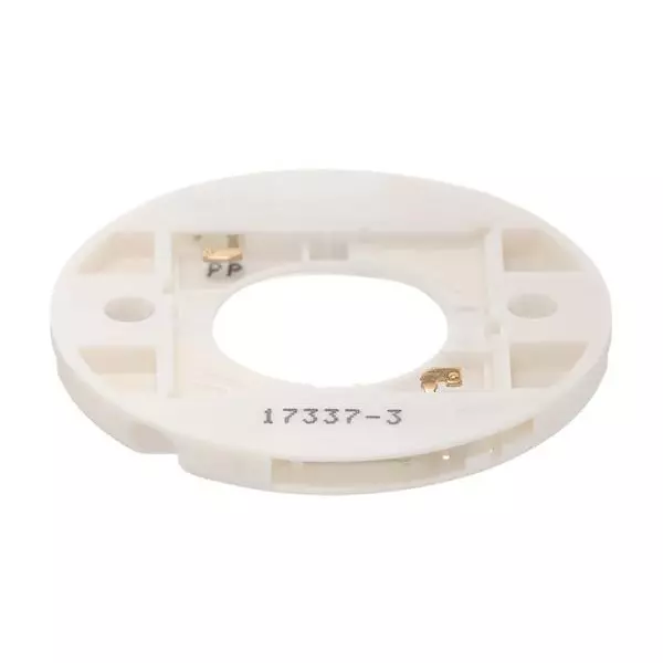 TE CONNECTIVITY LED Holder Panel Mount Round White, 2213929-3
