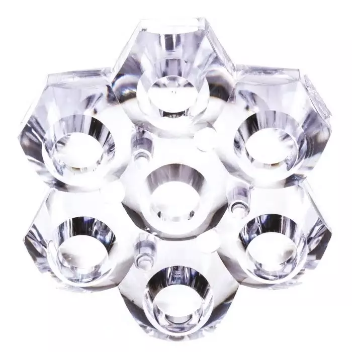 Polymer Optics 7-Way LED Lens, 263 (Pack of 100)