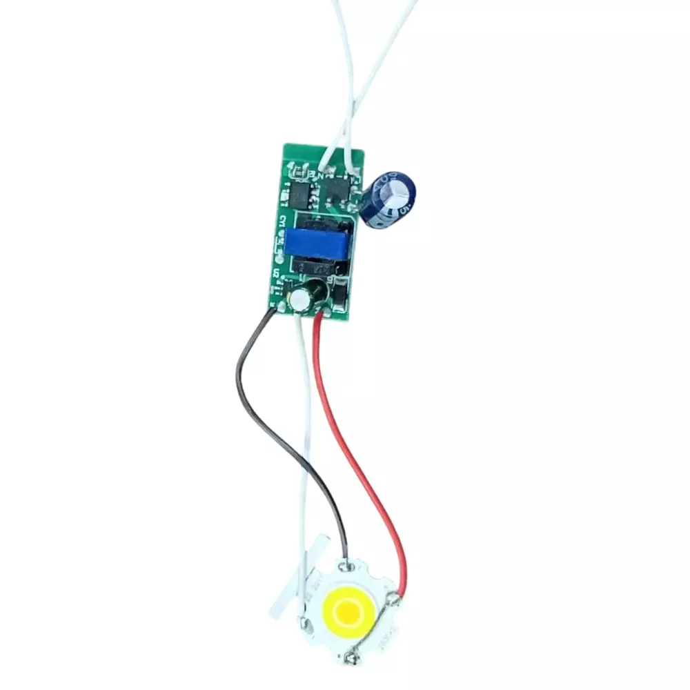 ATHARV BRIGHT Triple Colour Cob Chip And Driver Set 3 W Triple Color