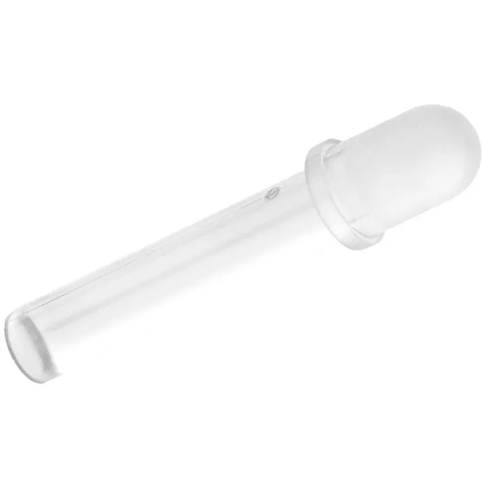 BIVAR Rear Panel Mount LED Light Pipe Clear Dome Lens, PLP5-750 (Pack of 5 Pcs)