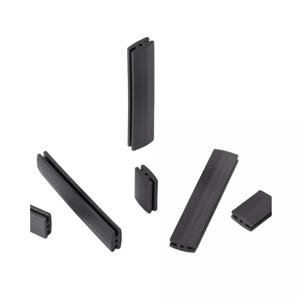 BIVAR Self-Retaining LED Mounts Extruded Polyvinyl Chloride T-1 3/4 (5 mm) LED Size Black, ERM 1-040