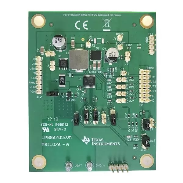 TEXAS INSTRUMENTS LP8867 Series Evaluation Modules 12 V Operating Supply Voltage, LP8867Q1EVM
