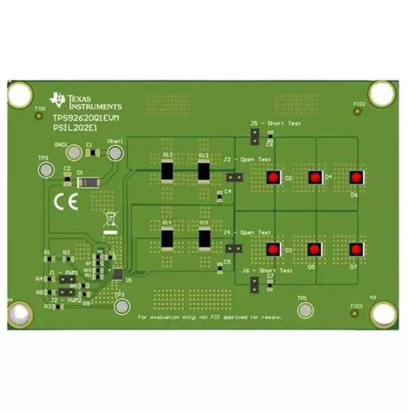 TEXAS INSTRUMENTS TPS92620 Series Evaluation Modules 20 V Operating Supply Voltage, TPS92620Q1EVM
