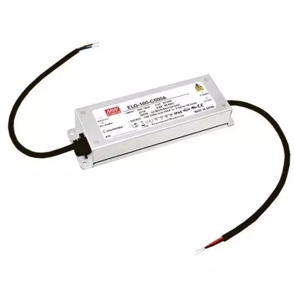 Mean Well ELG-100-C Series LED Drivers Power Supply 1 Output 199.136 mm (7.84 inch) With Dimming, ELG-100-C700B