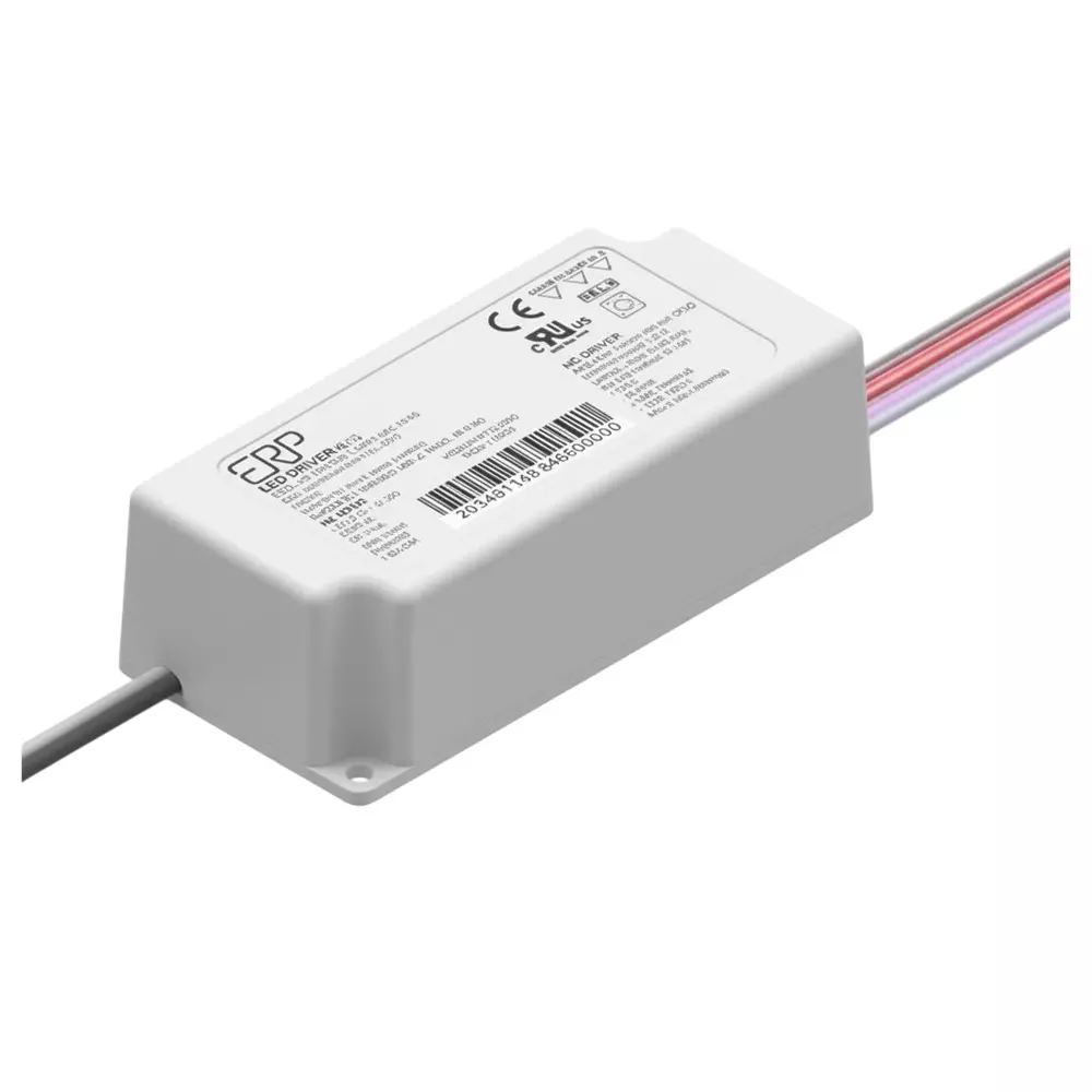 ERP POWER ESST Series LED Drivers Power Supply 1 Output 84 mm (3.307 inch) With Dimming, ESST040W-1400-27