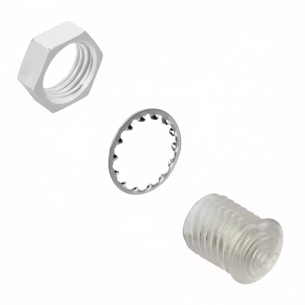 VCC LED Lenses Polycarbonate (PC) 5 mm LED Size Clear, CMC_443_CTP
