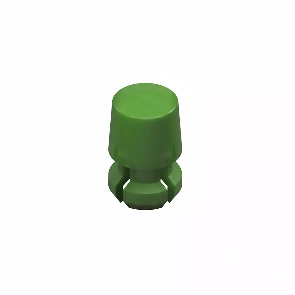KEYSTONE LED Lens Caps Polycarbonate (PC) 3 mm LED Size Green, 8651