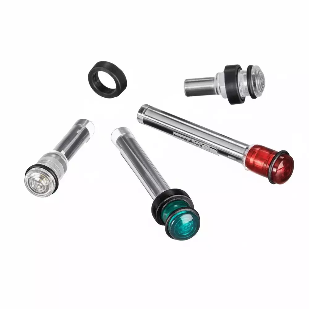 VCC Rigid Light Pipes Acrylic, Optical Grade Vertical Orientation 21.34 mm Body Length, LSS_084_RTP