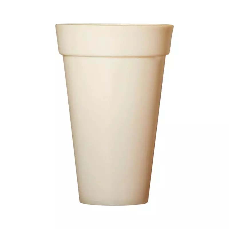 ATUL Modern Style LED Pots Floor Standing White Plastic Weather & UV Resistant, Bloom Planter