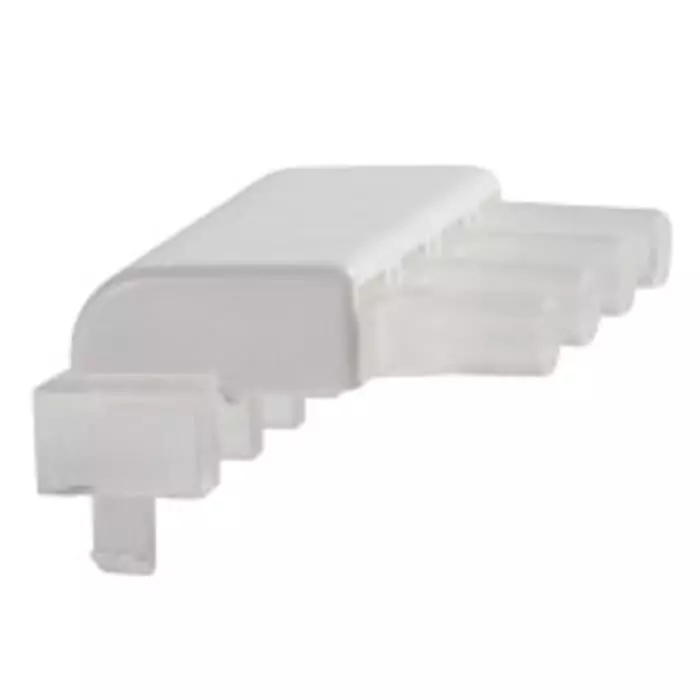 BIVAR PCB Mounted Right Angle LED Light Pipe Clear Round Lens LED included, RLP1-400-500 (Pack of 100 Pcs)