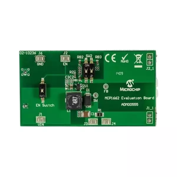 MICROCHIP Evaluation Boards 2.4 to 5.5 V Operating Supply Voltage, ADM00555