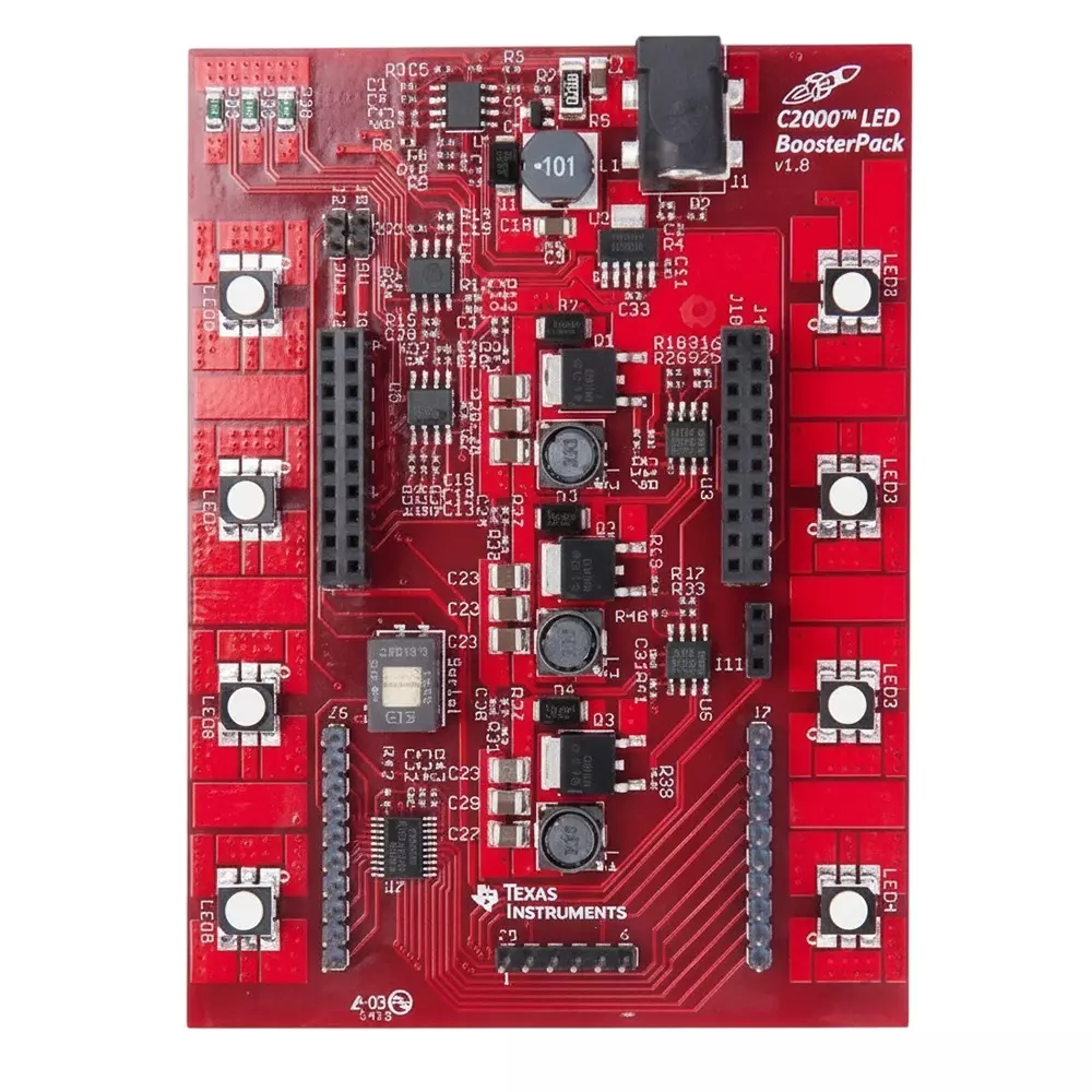 TEXAS INSTRUMENTS Development Boards 3.3 V Operating Supply Voltage, BOOSTXL-C2KLED