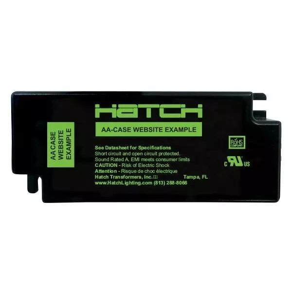 HATCH L Series Constant Current LED Drivers Series LED Drivers Power Supply 1 Output 95.6 mm (3.764 inch) With Dimming, LC20-0700Z-UNV-AA