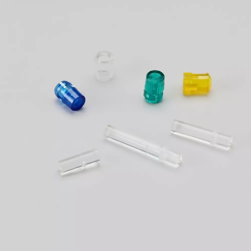 VCC Rigid Light Pipes Acrylic, Optical Grade Vertical Orientation 15.24 mm Body Length, LSV_080_CTP