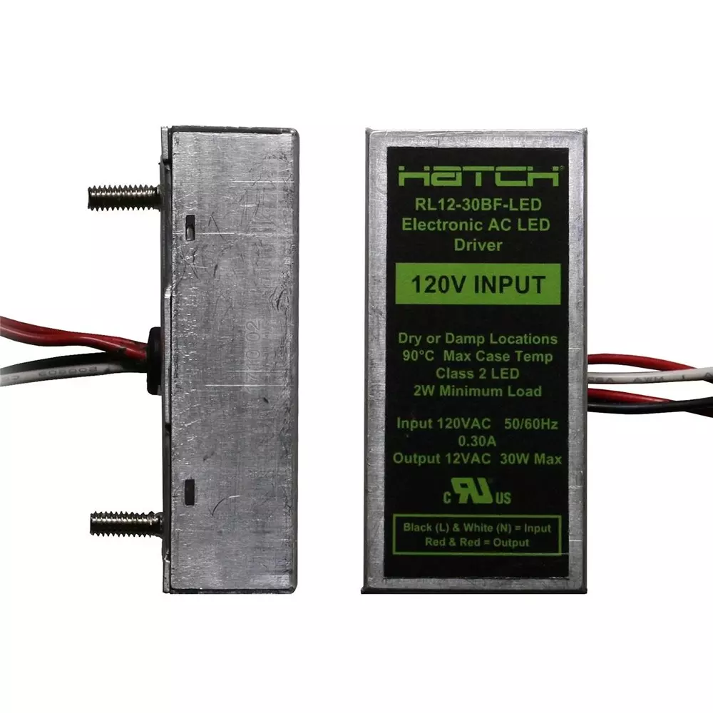 HATCH LED Drivers Power Supply Chassis Mount 1 Output 60 W, RL12-60BF-LED