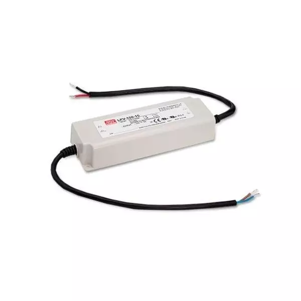 Mean Well LED Drivers Power Supply Chassis Mount 1 Output 150 W, LPV-150-24