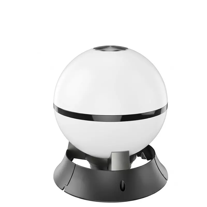 Sturlite Moon Gate Light Holder without Bulb Round Shape B22 Grey for Home & Office, LG-0461 (Bulb Not Include)