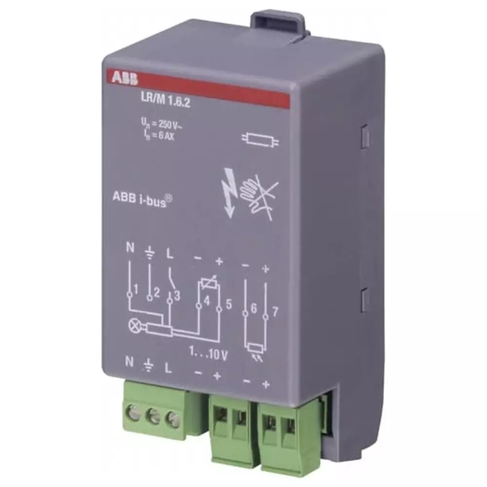 ABB Lighting Controller General Lighting Controller, DIN Rail Mount, 1 â†’ 10 V, 2CDG110108R0011