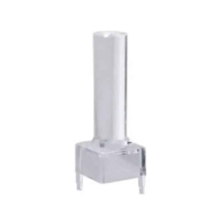 BIVAR PCB Mounted LED Light Pipe Clear Round Lens, VLP-600-R (Pack of 100 Pcs)