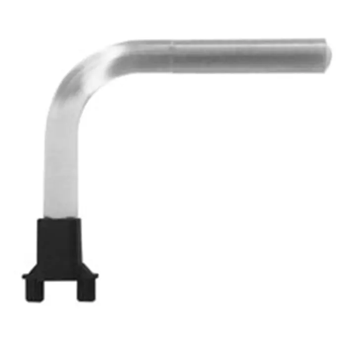 BIVAR Through Hole Right Angle LED Light Pipe Clear Flat Lens, LPR5-0800-0700FP (Pack of 5 Pcs)