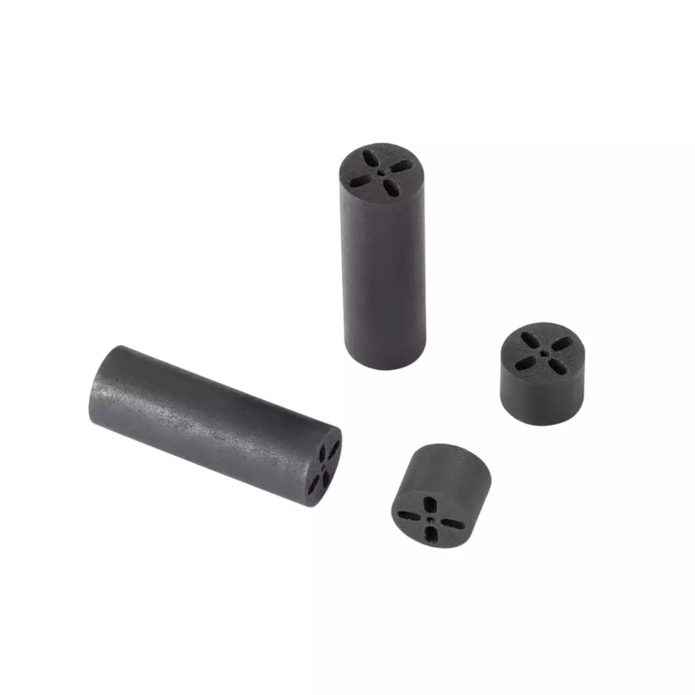 BIVAR Self-Retaining LED Mounts Extruded Polyvinyl Chloride T-1 3/4 (5 mm) LED Size Black, ELM 3-110